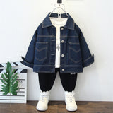 Toddler Boys Jackets Boys' Denim Jacket Children