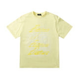 We11done T Shirt High Quality Fashion Brand Letter Loose Casual Men and Women Short Sleeve