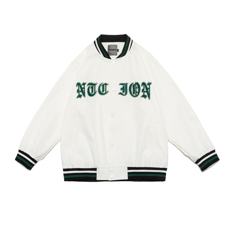 Letterman Jacket Outfit Senior Jackets Varsity Baseball Coat Autumn Men's Casual Jacket