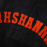 Letterman Jacket Outfit Senior Jackets Varsity Baseball Coat Jacket Men Street Loose Stand Collar Baseball Uniform