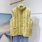 Women Winter Coats Puffer down Vest down Jacket Vest Women's Coat