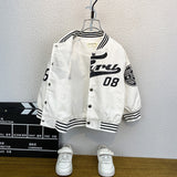 Toddler Boys Jackets Children's Clothing Boys Spring Coat Children's Baseball Uniform