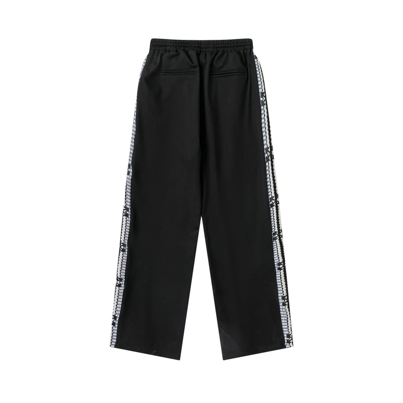 Off White Winter Pants Autumn and Winter Arrow Ribbon Casual Trousers for Men and Women