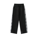 Off White Winter Pants Autumn and Winter Arrow Ribbon Casual Trousers for Men and Women