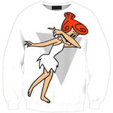 The Simpsons Sweatshirts Simpsons 3D Men and Women Printed Crew Neck Sweatshirt