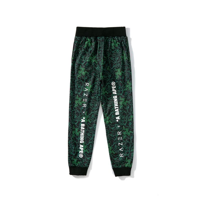 Shark Print Pant Spring and Autumn Casual Trousers Men's Street Sweatpants