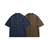 Man Summer T Shirt Stripes