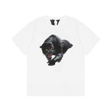Vlone Fashion Tshirt Spring Summer Trendy plus Size Retro Sports Short Sleeve