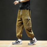 Men Cargo Pants Men's Spring Pure Cotton Casual Pants Sports Pants