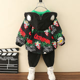 Toddler Boys Jackets Ultraman Clothes Boys' Spring and Autumn Clothing