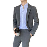 Seersucker Suit Casual Suit Jacket