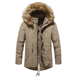 Bane Coat Fleece-Lined Mid-Length Cotton Clothing