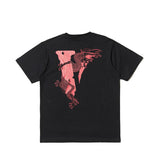 Vlone ShortSleeved Tshirt Printed Friends High Street Hip Hop Men and Women Half Sleeve
