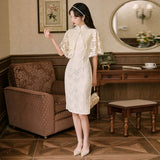 Women Cottagecore Dress Elegant High-End Daily Dress