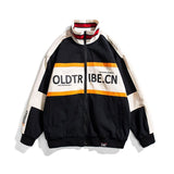 Varsity Spring Retro Baseball Women Jacket Size Sports Retro Trend Stand Collar Workwear Jacket