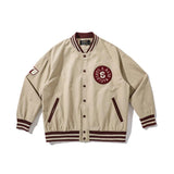 Varsity Jacket for Men Baseball Jackets Uniform Youth Jacket Spring Casual Baseball