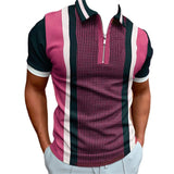 Polo Shirts Men's Summer Polo Shirt Short-Sleeved T-shirt Casual