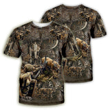 Woodland T Shirt 3D Printing