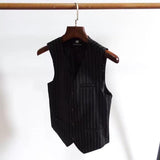 Men's Dress Vests Men's Vest Casual Jacket Business Waistcoat Men's Slim-Fit Trendy Vest