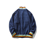 Letterman Jacket Outfit Senior Jackets Varsity Baseball Coat Vintage Loose Coat