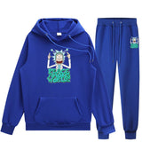 Rick and Morty Tracksuit Pullover Hoodie Sweatshirts Printed Sweater Suit Men's Anime Leisure Comfortable Clothing