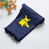 Children Pokemon Pikachu Pants Summer Baby Cropped Pants Girls