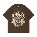 Man Tees Retro Fashion Brand Rose