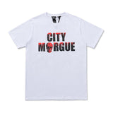 Vlone Men's plus Size Retro Sports Casual Fashionable Short Sleeve T Shirt