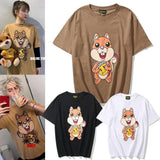 Justin Bieber Drew House Men Women Cotton Top T Shirt Summer Style Women Streetwear Summer Squirrel Short Sleeve Tshirt Men and Women