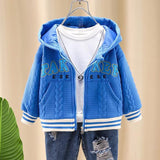 Toddler Boys Jackets Boys Autumn Clothing Suit Hooded Jacket Children