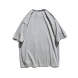Men's T-shirt Summer Cartoon Printed Short-Sleeved T-shirt Men's Loose Half-Sleeve Pure Cotton round Neck T