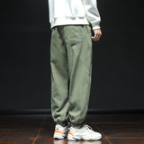 Men Cargo Pants Spring and Autumn New Loose Cargo Pants Men's Casual Pants