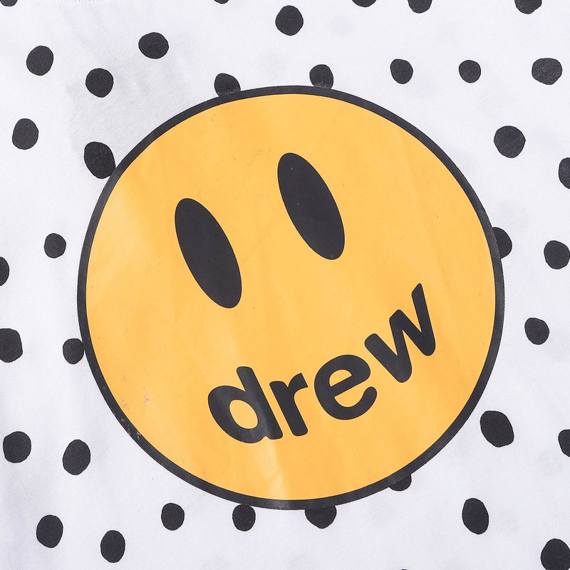 Justin Bieber Drew House Summer Drew Bieber Smiley Face Adhesive Cement Printed Short Sleeve Tshirt for Men and Women