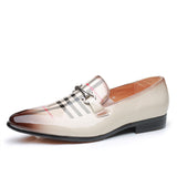 Indo Western Shoes British Bright Leather Fashion Pointed Men's Shoes Men's Shoes