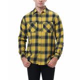 Mens Flannel Jacket Men's Shirt Flannel Brushed Thermal Shirt Shirt