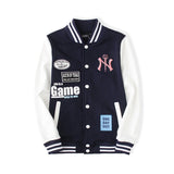 Yankees Letter Jacket Spring and Autumn Baseball Uniform Casual Jacket