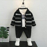 Toddler Boys Jackets Boys' Cardigan Sweater Spring and Autumn