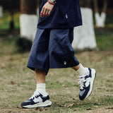 Men Shorts Casual Loose Cityboy Straight-Leg Pants Men