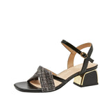 Nude Wide Fit Block Heels