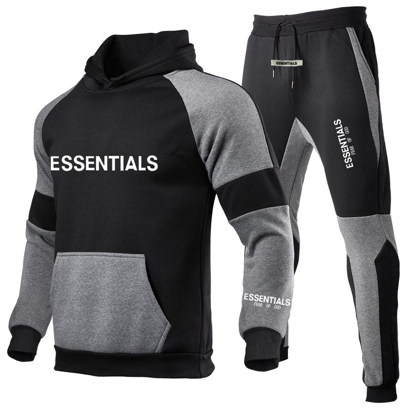 Fear Of God Fog Essentials Hoodie & Sweatpant 2 Piece Set For Men And Women