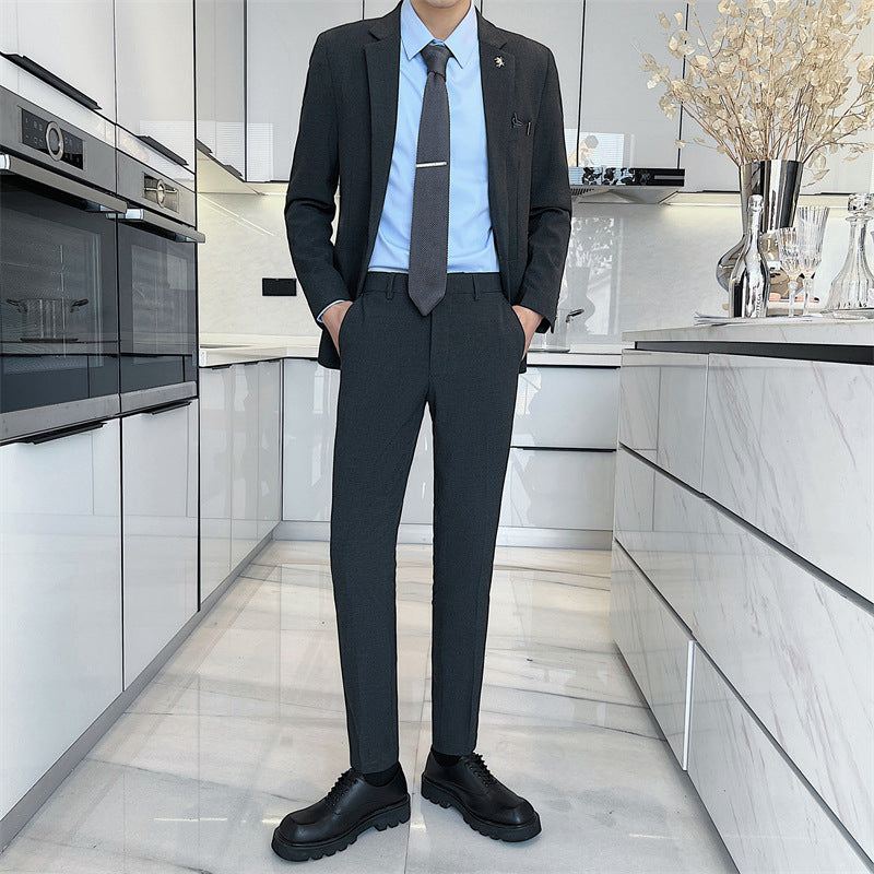 Seersucker Suit Two-Piece Suit