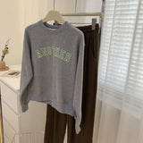 Harvard Sweatshirt Autumn and Winter Loose Crew Neck