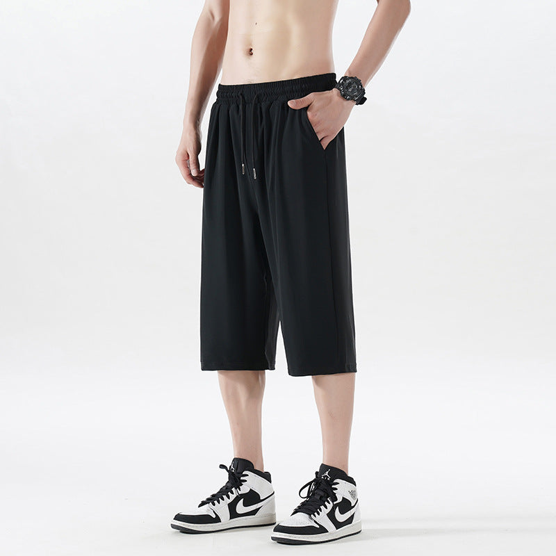 Men Shorts Men's Summer Trendy Loose Sports and Leisure Skateboard Pants