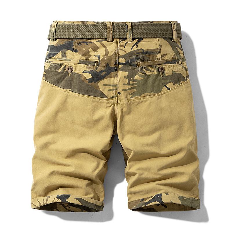 Tactics Style Men Short Summer Camouflage Shorts Large Trunks Loose Casual Beach Sports
