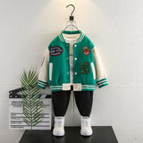 Toddler Boys Jackets Boys' Baseball Jacket Coat