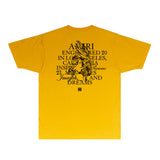 Amiri T Shirt Fashion Brand Short Sleeve T-shirt Shirt