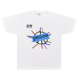 Rock Star T Shirt Depeche Mode Freelove T-shirt Rock Band Loose Short Sleeve