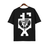 Cavempt Ce Life Cav @ Empt Hanger Printing Male and Female Couple Short Sleeve