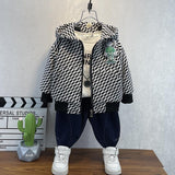 Toddler Boys Jackets Boys Autumn Clothing Hooded Jacket