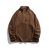 Man Fall Winter Outfis Winter Teen Fashion Brand Sports Sweater Men's Casual Stand-up Collar Thermal Top